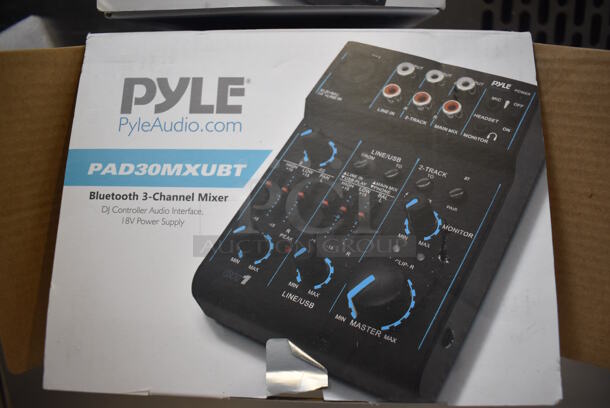 BRAND NEW IN BOX! Pyle PAD30MXUBT Bluetooth 3 Channel Mixer. 4x5x2 - Image 5 of 5