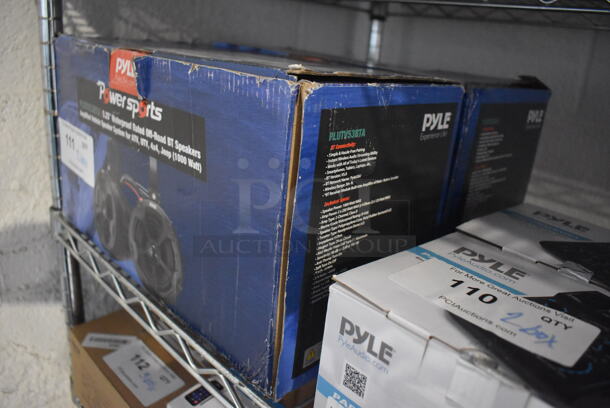 2 BRAND NEW IN BOX! Pyle PLUTV53BTA 5.25" Waterproof Rated Off Road BT Speakers. 2 Times Your Bid! - Image 2 of 3