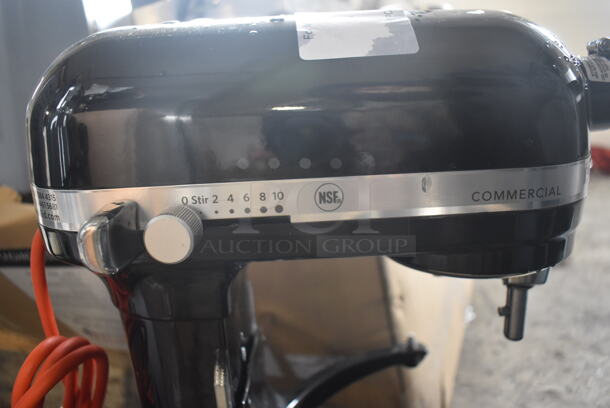 BRAND NEW! KitchenAid KSM8990OB Metal Countertop  Bowl Lift 8 Quart Mixer w/ Mixing Bowl, Dough Hook, Paddle and Whisk Attachments. 120 Volts, 1 Phase. 10x17x17. Tested and Working! - Image 6 of 8