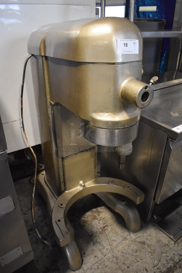 Hobart L-800 Metal Commercial Floor Style 80 Quart Planetary Dough Mixer. 220 Volts, 3 Phase. 27x43x57 - Image 5 of 8