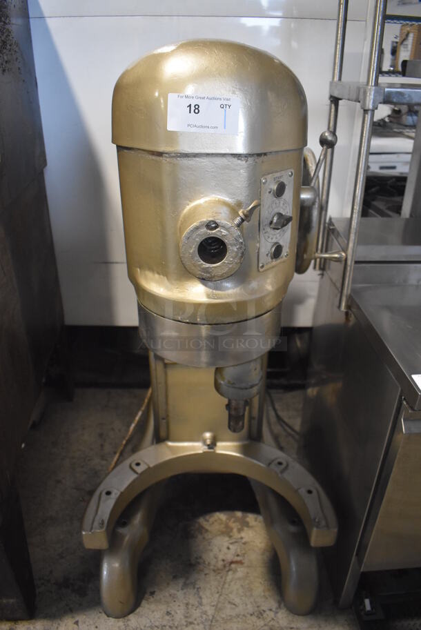 Hobart L-800 Metal Commercial Floor Style 80 Quart Planetary Dough Mixer. 220 Volts, 3 Phase. 27x43x57 - Image 6 of 8