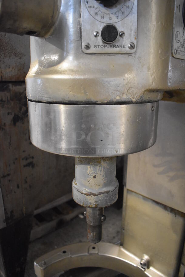 Hobart L-800 Metal Commercial Floor Style 80 Quart Planetary Dough Mixer. 220 Volts, 3 Phase. 27x43x57 - Image 8 of 8