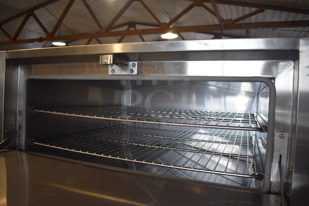 Stainless Steel Commercial Natural Gas Powered 3 Deck Bakery Oven. 36x36x73 - Image 6 of 8