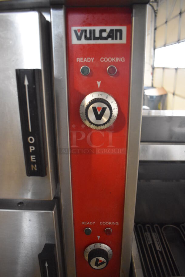 Vulcan Hart VSX24G Stainless Steel Commercial Natural Gas Powered 2 Deck Steam Cabinet. 200,000 BTU. 24x32x55 - Image 4 of 8