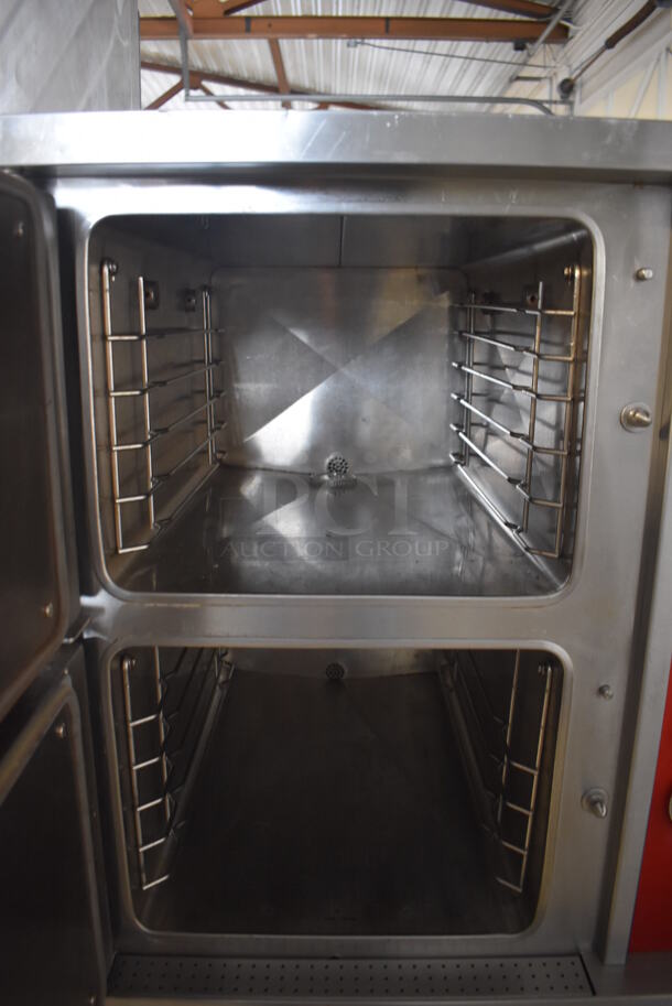 Vulcan Hart VSX24G Stainless Steel Commercial Natural Gas Powered 2 Deck Steam Cabinet. 200,000 BTU. 24x32x55 - Image 5 of 8