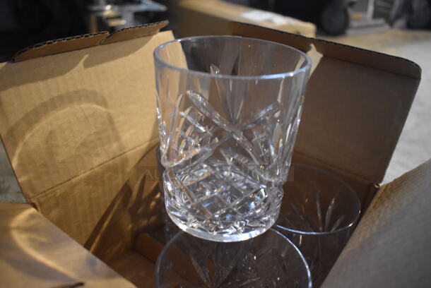 ALL ONE MONEY! Lot of 2 Boxes of 4 Poly Beverage Tumblers. 3x3x4 - Image 2 of 4