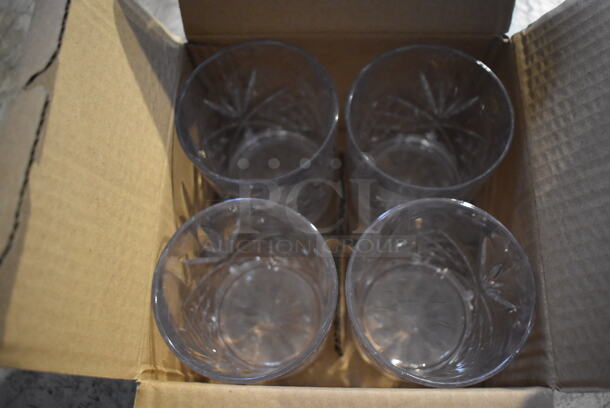 ALL ONE MONEY! Lot of 2 Boxes of 4 Poly Beverage Tumblers. 3x3x4 - Image 3 of 4