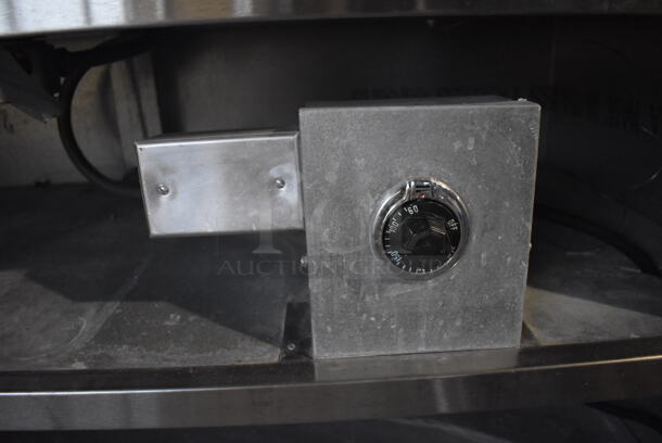 Stainless Steel Commercial Electric Powered Steam Table w/ 2 Under Shelves. 208 Volts, 1 Phase. 60x24.5x35.5 - Image 6 of 6