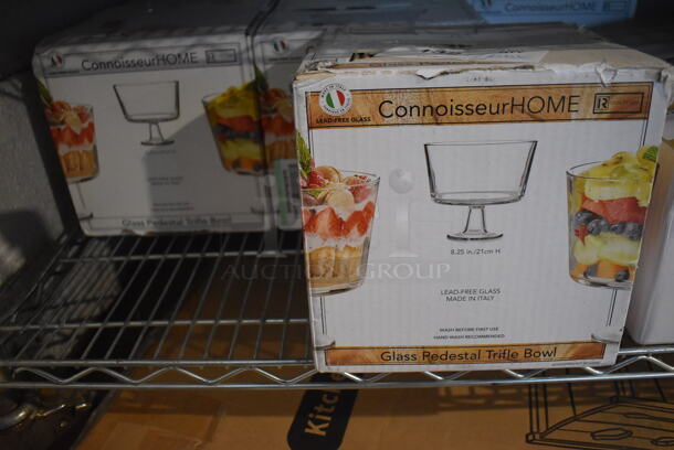 7 BRAND NEW IN BOX! Connoisseur Trifle Bowls. 8.5x8.5x8. 7 Times Your Bid! - Image 6 of 6