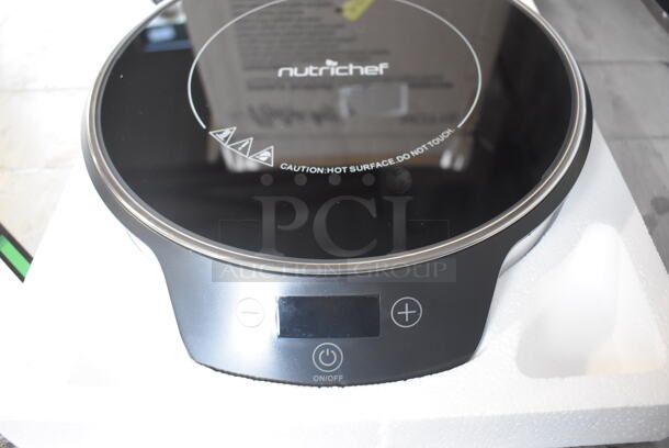 BRAND NEW IN BOX! Nutrichef NCIT1S Metal Countertop Single Burner Induction Cooktop. 120 Volts, 1 Phase. 11x12x3 - Image 3 of 7