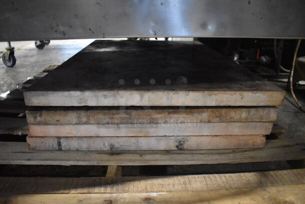 2 Bakers Pride Stainless Steel Commercial Gas Powered Single Deck Pizza Ovens on Metal Legs w/ Cooking Stones. 65x43x66. 2 Times Your Bid! - Image 10 of 10
