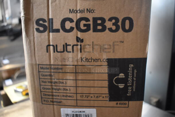 IN ORIGINAL BOX! Nutrichef SLCGB30 Portable Outdoor Charcoal Grill - Image 5 of 5