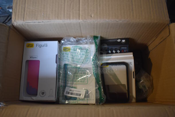 BRAND NEW IN BOX! Lot of 2 Pyle PAD33MXUBT Mixers and 23 Various Phone Cases - Image 4 of 4
