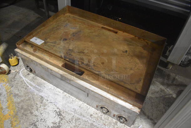 Hussmann 7236 Stainless Steel Commercial Countertop Electric Powered Flat Top Griddle. 208 Volts, 1 Phase. 36x26x14 - Image 2 of 7