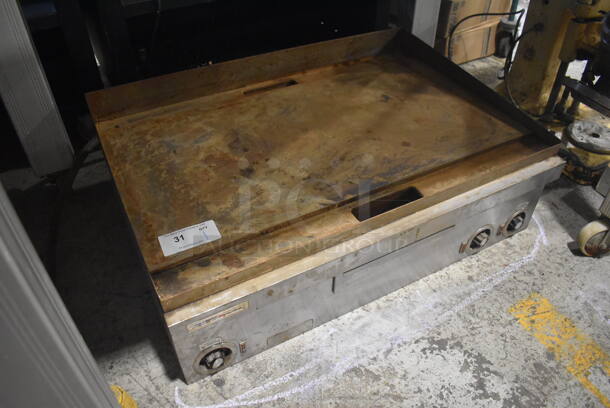 Hussmann 7236 Stainless Steel Commercial Countertop Electric Powered Flat Top Griddle. 208 Volts, 1 Phase. 36x26x14 - Image 3 of 7