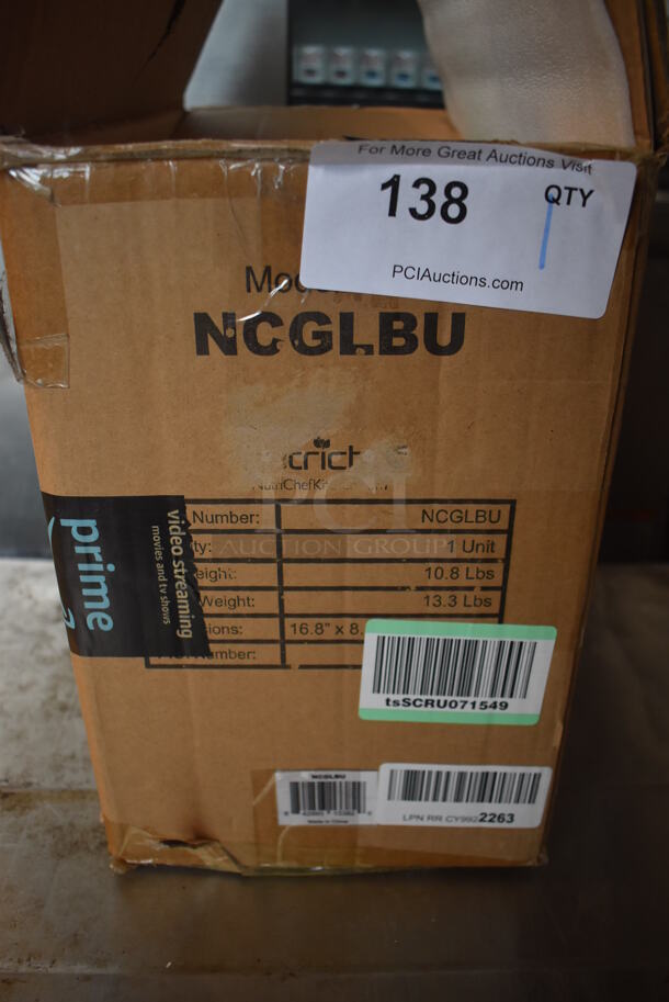 BRAND NEW IN BOX! Nutrichef NCGLBU Set of Containers - Image 3 of 4