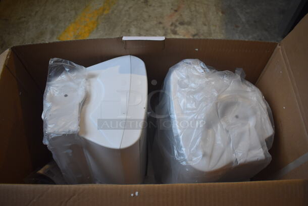 Box of 2 BRAND NEW Pyle PDWR61BTWT Bluetooth Speakers. 8.5x8x12 - Image 7 of 7
