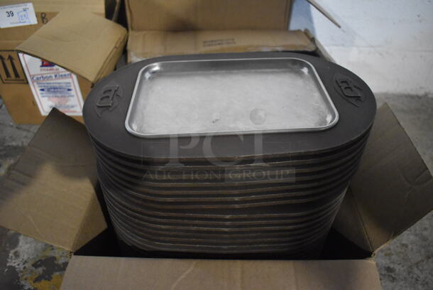 32 Fajita Plates w/ Metal Interior and Brown Frame. 14.5x9x0.5. 32 Times Your Bid! - Image 3 of 3