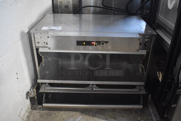 Hatco Stainless Steel Commercial Countertop Warming Unit. 26x19x17. Tested and Working!