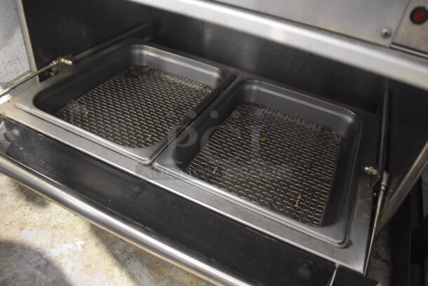 Hatco Stainless Steel Commercial Countertop Warming Unit. 26x19x17. Tested and Working! - Image 3 of 4