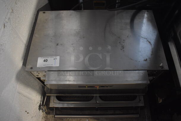 Hatco Stainless Steel Commercial Countertop Warming Unit. 26x19x17. Tested and Working! - Image 4 of 4