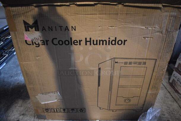 BRAND NEW IN BOX! Manitan BW-25D1 Metal Countertop Cigar Cooler Humidor. 110 Volts, 1 Phase. 10.5x19x19 - Image 7 of 7