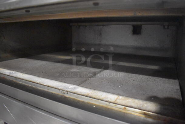 Sveba Dahlen Model DC-12 DD Stainless Steel Commercial Electric Powered Single Deck Oven w/ Metal Legs on Commercial Casters. 208/230 Volts. 54x45x71 - Image 6 of 8