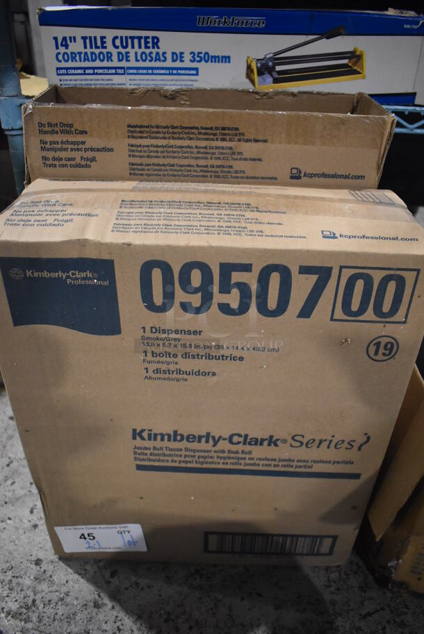 ALL ONE MONEY! Lot of 3 BRAND NEW IN BOX! Poly wall Mount Dispensers; 2 Toilet and 1 Paper Towel - Image 3 of 5