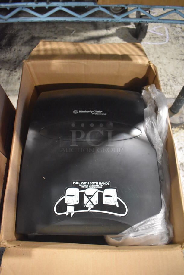 ALL ONE MONEY! Lot of 3 BRAND NEW IN BOX! Poly wall Mount Dispensers; 2 Toilet and 1 Paper Towel - Image 4 of 5