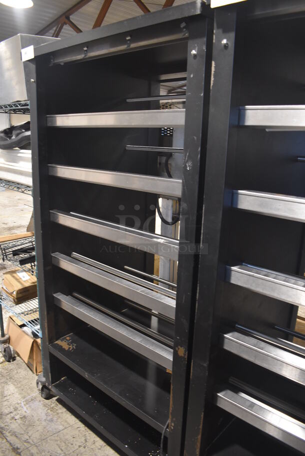 Metal Commercial Bakery Pastry Bagel Donut Transport Display Rack on Commercial Casters. 38.5x34x76 - Image 4 of 4