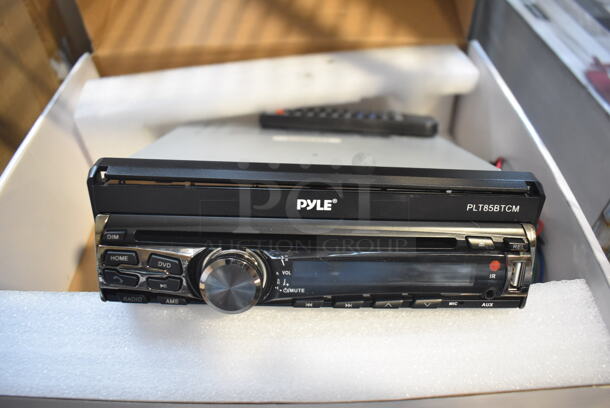 BRAND NEW IN BOX! Pyle PLT85BTCM Bluetooth Headunit Receiver. 7x7.5x3 - Image 1 of 6