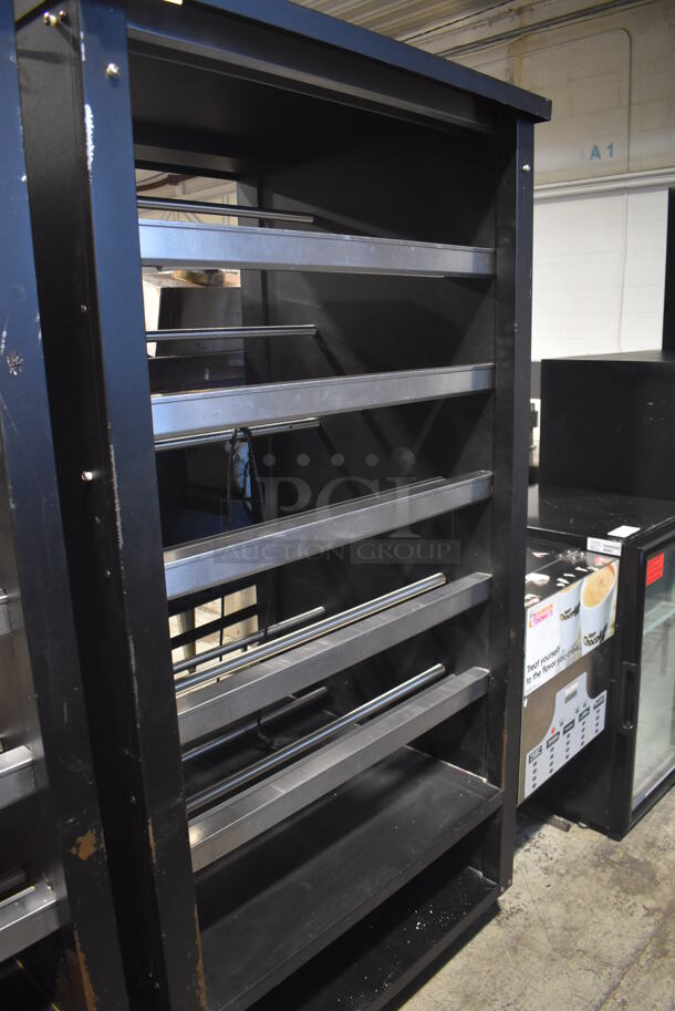Metal Commercial Bakery Pastry Bagel Donut Transport Display Rack on Commercial Casters. 38.5x34x76 - Image 2 of 4