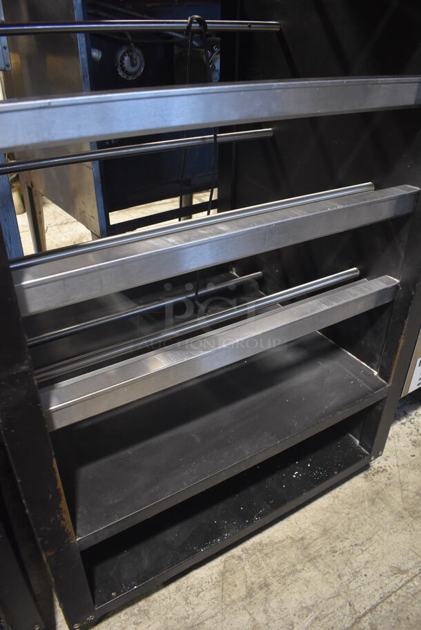 Metal Commercial Bakery Pastry Bagel Donut Transport Display Rack on Commercial Casters. 38.5x34x76 - Image 4 of 4