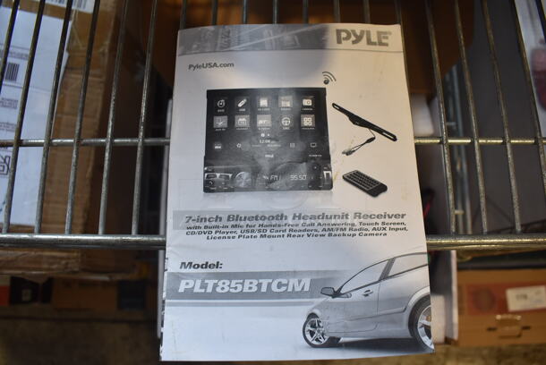 BRAND NEW IN BOX! Pyle PLT85BTCM Bluetooth Headunit Receiver. 7x7.5x3 - Image 4 of 6