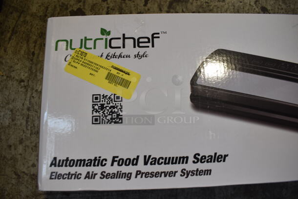 BRAND NEW IN BOX! Nutrichef PKVS25BK Automatic Food Vacuum Sealer - Image 3 of 4