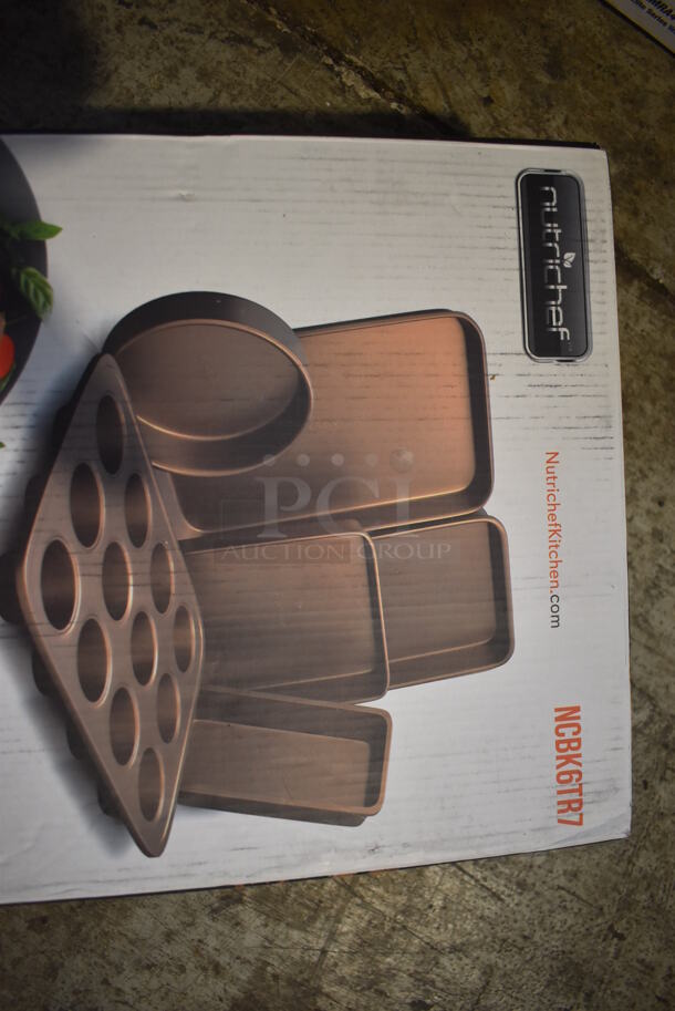 2 BRAND NEW IN BOX! Nutrichef NCBK6TR7 Baking Pan Set. 2 Times Your Bid! - Image 2 of 4
