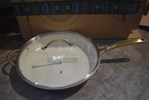 BRAND NEW! Nutrichef NCHGLDX14 Metal 14