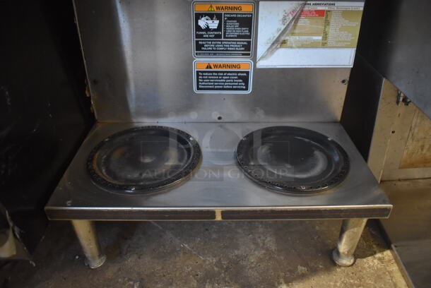 2013 Bunn AXIOM 2/2 TWIN Stainless Steel Commercial Countertop 4 Burner Coffee Machine. 120/208-240 Volts, 1 Phase. 16x18x24 - Image 5 of 6
