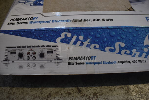 BRAND NEW IN BOX! Pyle PLMRA410BT Marine 4 Channel Bluetooth Amplifier. 9x8x2.5 - Image 5 of 5