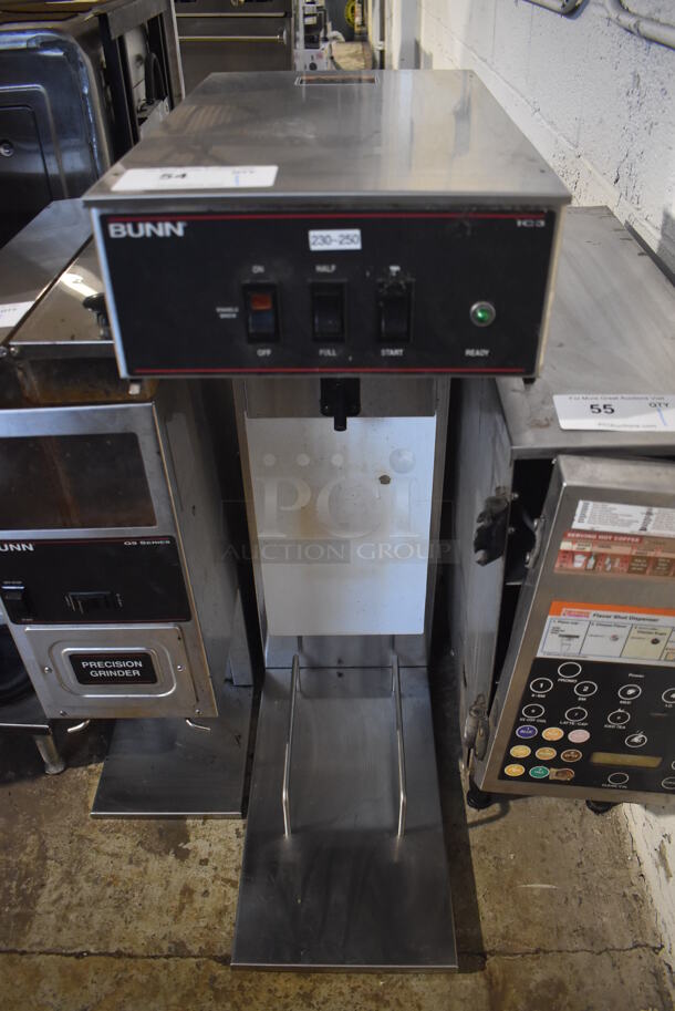 Bunn IC3 Stainless Steel Commercial Countertop Iced Tea Machine. 120/208 volts, 12 Phase. 12x24x32.5 - Image 1 of 5