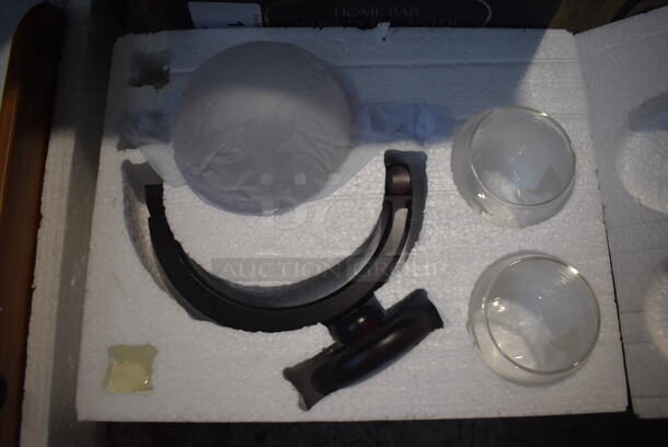 ALL ONE MONEY! 2 Boxes of Nutrichef Home Bar Whisky Decanter Sets - Image 2 of 5