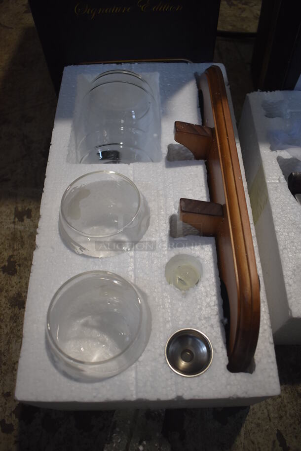 ALL ONE MONEY! 2 Boxes of Nutrichef Home Bar Whisky Decanter Sets - Image 3 of 5