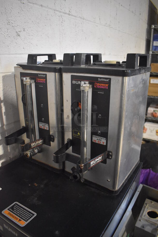 Bunn DUAL SH DBC Stainless STeel Commercial Countertop Coffee Machine w/ Hot Water Dispenser and 4 Satellite Servers. 120/208-240 Volts, 1 Phase. 18x24x37 - Image 4 of 5