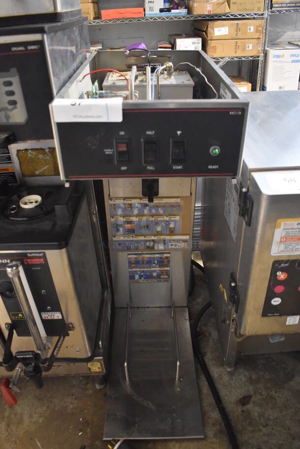 2010 Bunn IC3 Stainless Steel Commercial Countertop Iced Tea Machine. 120/208 volts, 12 Phase. 12x24x32.5