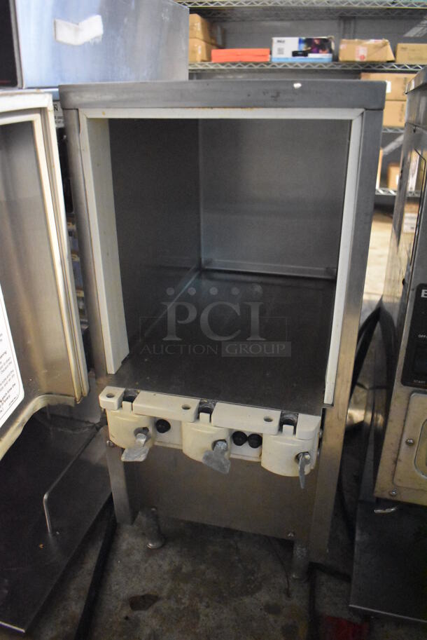 Dunkin Donuts Stainless Steel Commercial Countertop Dairy Dispenser. 12x24x24. Tested and Does Not Power On - Image 4 of 5