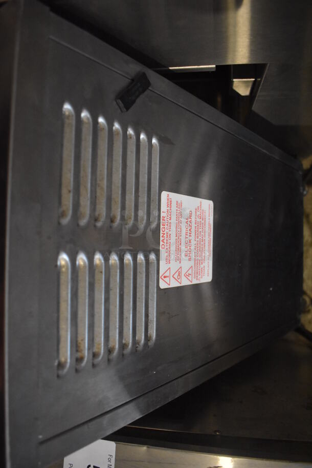 Dunkin Donuts Stainless Steel Commercial Countertop Dairy Dispenser. 12x24x24. Tested and Does Not Power On - Image 5 of 5