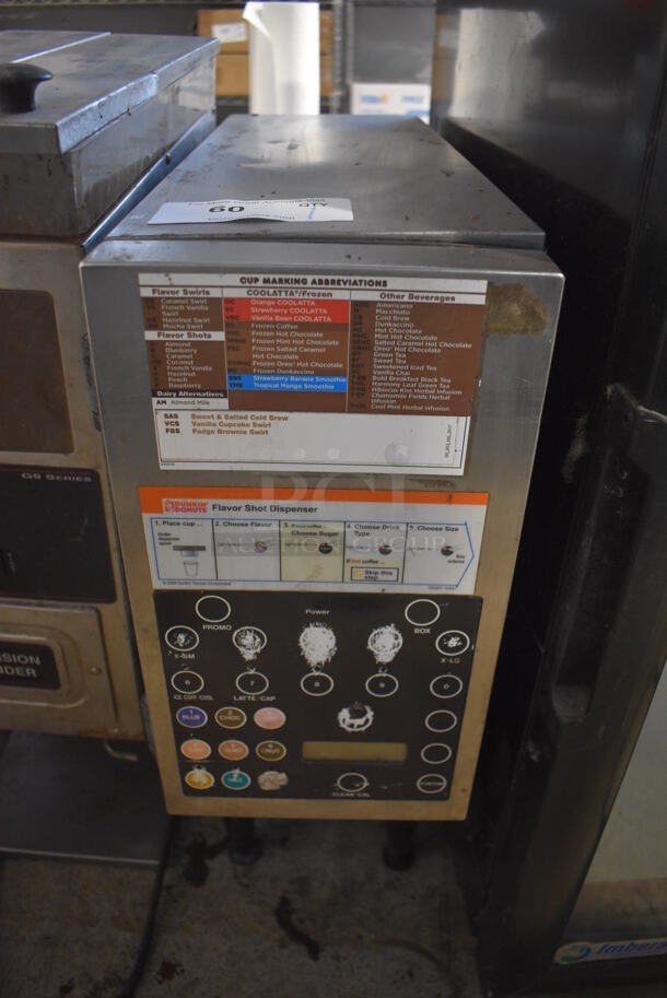 Taylor C006-12 Stainless Steel Commercial Countertop Flavor Shot. 120 Volts, 1 Phase. 8x24x26 - Image 1 of 5