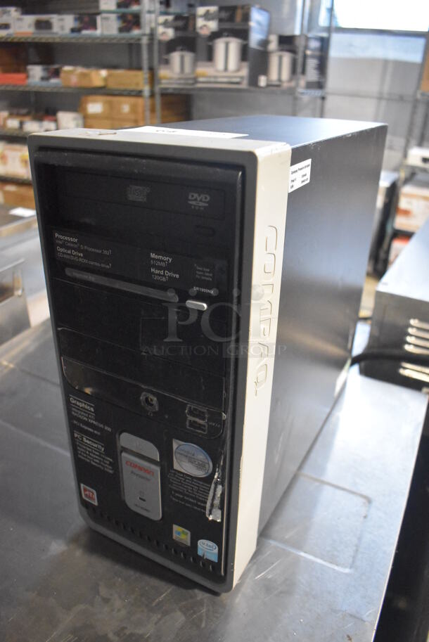 Compaq Computer Tower. 7.5x16x15.5 - Image 2 of 4