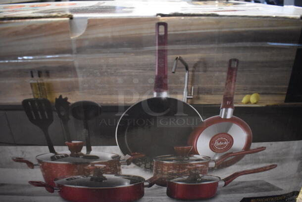 Box of BRAND NEW Nutrichef Baking Pan Set - Image 4 of 5