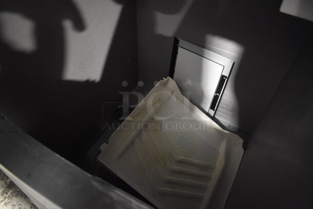 Manitowoc SY0854A Stainless Steel Commercial Ice Machine Head on Commercial Ice Bin. 208-230 Volts, 1 Phase. 31x35x76 - Image 5 of 8